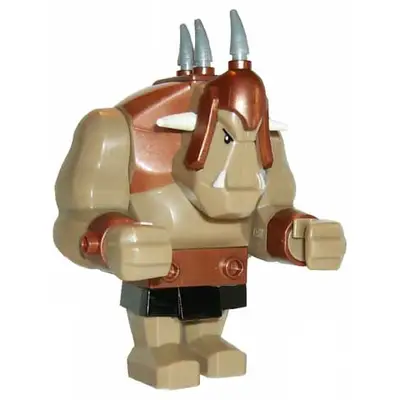 Fantasy Era - Troll, Dark Tan with Copper Armor