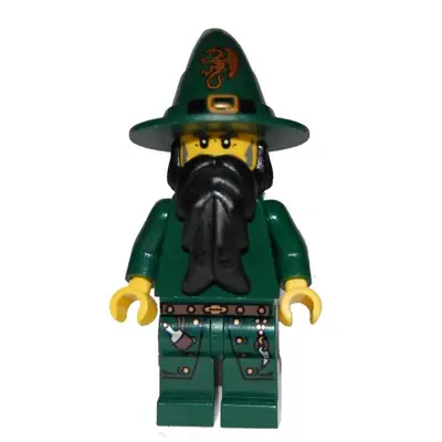 Kingdoms - Dark Green Wizard