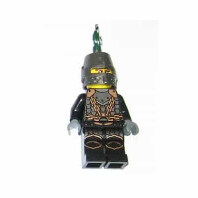 Kingdoms - Dragon Knight Scale Mail with Chains, Helmet Closed, Bared Teeth
