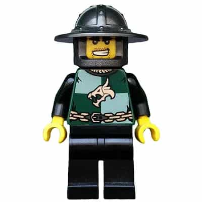 Kingdoms - Dragon Knight Quarters, Helmet with Broad Brim, Bared Teeth