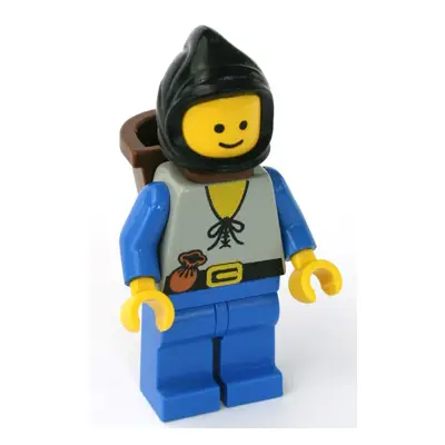 Peasant - Blue Legs, Black Hood, D-Basket