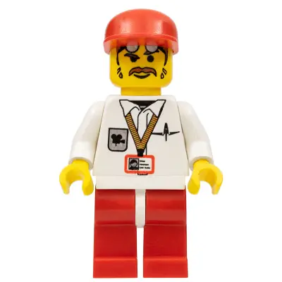Cameraman, Red Legs, Red Cap