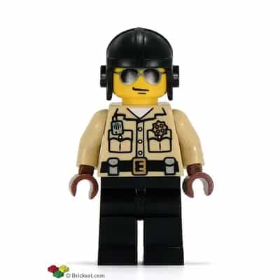 Traffic Cop, Series 2 (Minifigure Only without Stand and Accessories)