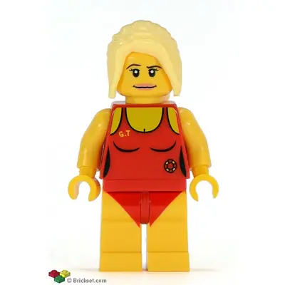 Lifeguard, Series 2 (Minifigure Only without Stand and Accessories)