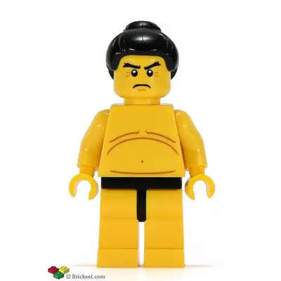 Sumo Wrestler, Series 3 (Minifigure Only without Stand and Accessories)