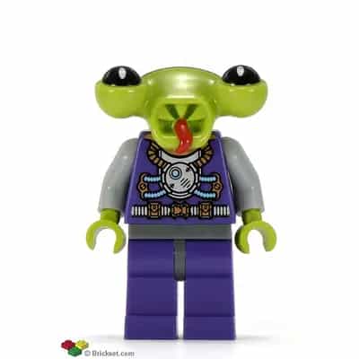 Space Alien, Series 3 (Minifigure Only without Stand and Accessories)