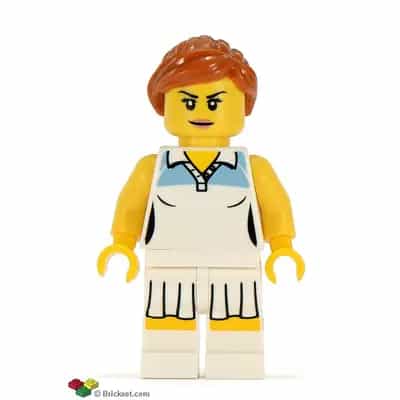 Tennis Player, Series 3 (Minifigure Only without Stand and Accessories)