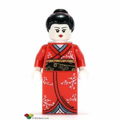 Kimono Girl, Series 4 (Minifigure Only without Stand and Accessories)