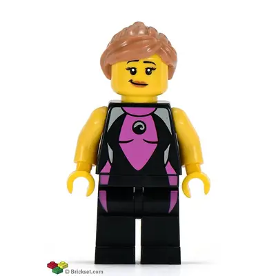 Surfer Girl, Series 4 (Minifigure Only without Stand and Accessories)