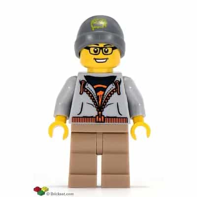 Street Skater, Series 4 (Minifigure Only without Stand and Accessories)