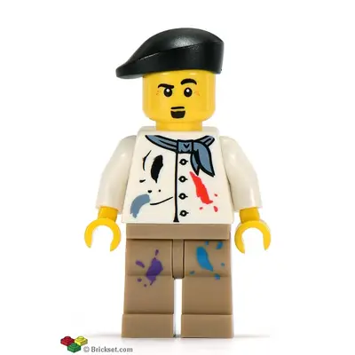 Artist, Series 4 (Minifigure Only without Stand and Accessories)