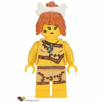 Cave Woman, Series 5 (Minifigure Only without Stand and Accessories)