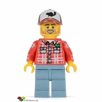 Lumberjack, Series 5 (Minifigure Only without Stand and Accessories)
