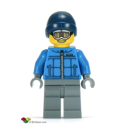 Snowboarder Guy, Series 5 (Minifigure Only without Stand and Accessories)