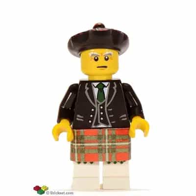 Bagpiper, Series 7 (Minifigure Only without Stand and Accessories)
