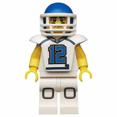 Football Player, Series 8 (Minifigure Only without Stand and Accessories)