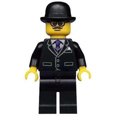 Businessman, Series 8 (Minifigure Only without Stand and Accessories)
