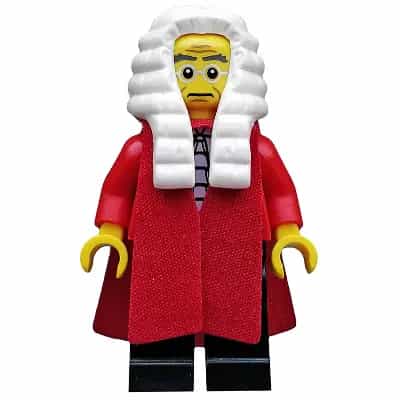 Judge, Series 9 (Minifigure Only without Stand and Accessories)