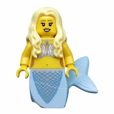 Mermaid, Series 9 (Minifigure Only without Stand and Accessories)