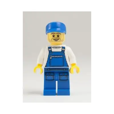 Plumber, Series 9 (Minifigure Only without Stand and Accessories)
