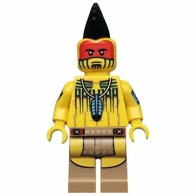 Tomahawk Warrior, Series 10 (Minifigure Only without Stand and Accessories)