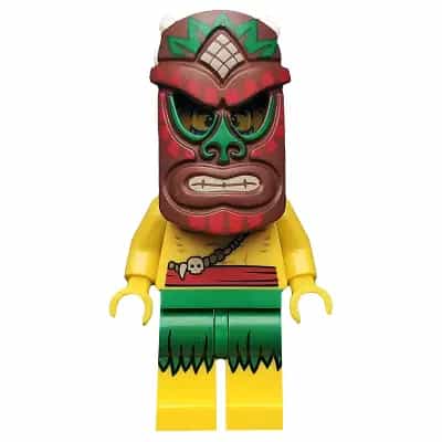 Island Warrior, Series 11 (Minifigure Only without Stand and Accessories)
