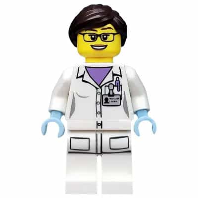 Scientist, Series 11 (Minifigure Only without Stand and Accessories)