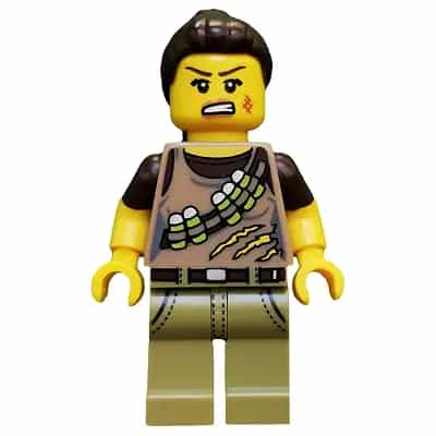 Dino Tracker, Series 12 (Minifigure Only without Stand and Accessories)