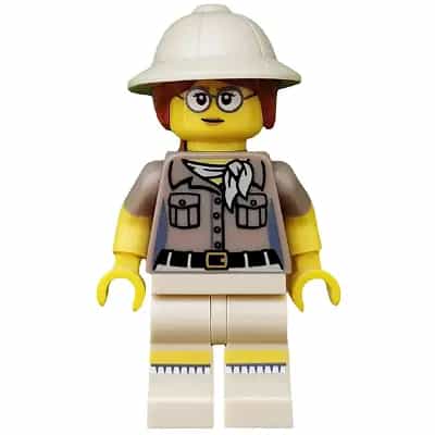 Paleontologist, Series 13 (Minifigure Only without Stand and Accessories)