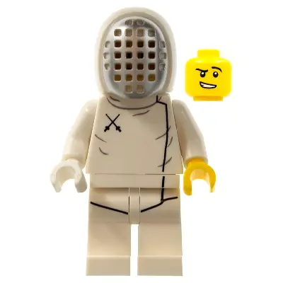 Fencer, Series 13 (Minifigure Only without Stand and Accessories)