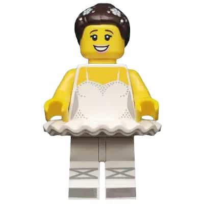 Ballerina, Series 15 (Minifigure Only without Stand and Accessories)
