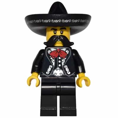 Mariachi, Series 16 (Minifigure Only without Stand and Accessories)