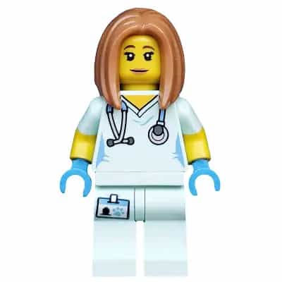 Veterinarian, Series 17 (Minifigure Only without Stand and Accessories)