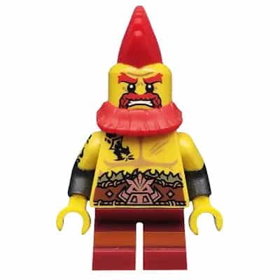 Battle Dwarf, Series 17 (Minifigure Only without Stand and Accessories)
