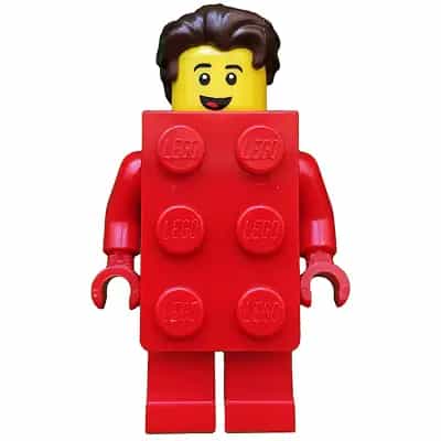 Brick Suit Guy, Series 18 (Minifigure Only without Stand and Accessories)