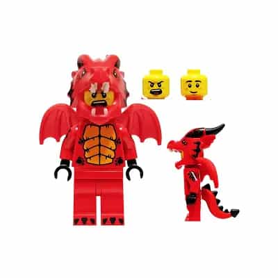 Dragon Suit Guy, Series 18 (Minifigure Only without Stand and Accessories)