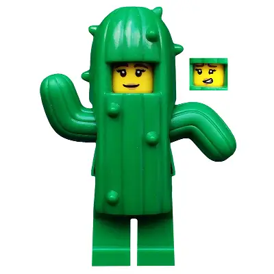 Cactus Girl, Series 18 (Minifigure Only without Stand and Accessories)