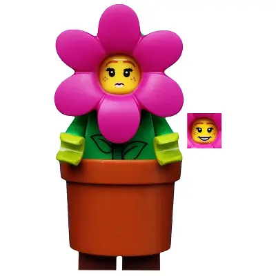 Flowerpot Girl, Series 18 (Minifigure Only without Stand and Accessories)