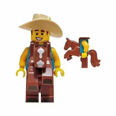Cowboy Costume Guy, Series 18 (Minifigure Only without Stand and Accessories)