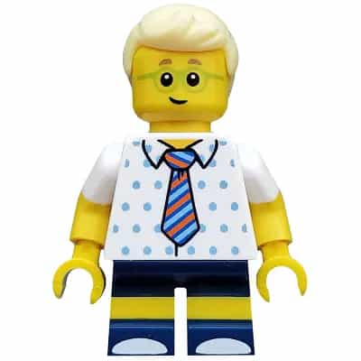 Birthday Party Boy, Series 18 (Minifigure Only without Stand and Accessories)