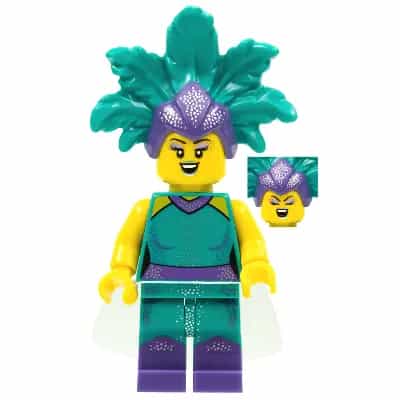 Cabaret Singer, Series 21 (Minifigure Only without Stand and Accessories)