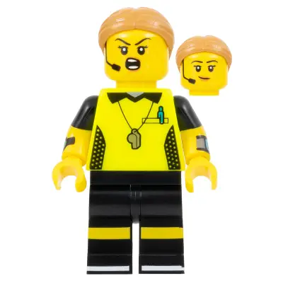 Football Referee, Series 24 (Minifigure Only without Stand and Accessories)