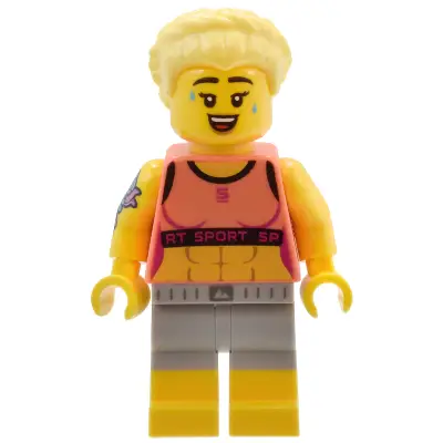 Fitness Instructor, Series 25 (Minifigure Only without Stand and Accessories)