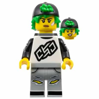 Longboarder, Series 27 (Minifigure Only without Stand and Accessories)