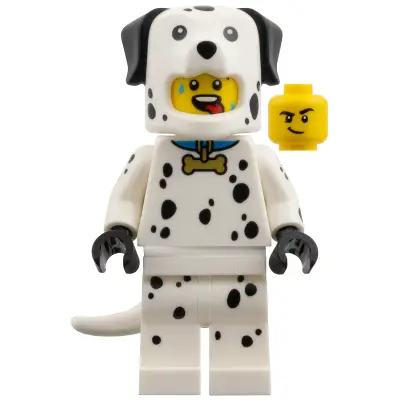 Dalmatian Costume Fan, Series 28 (Minifigure Only without Stand and Accessories)