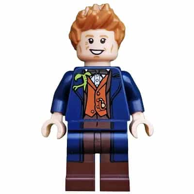 Newt Scamander, Harry Potter, Series 1 (Minifigure Only without Stand and Accessories)