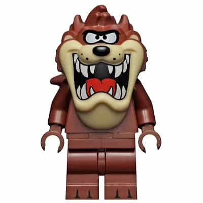 Tasmanian Devil, Looney Tunes (Minifigure Only without Stand and Accessories)