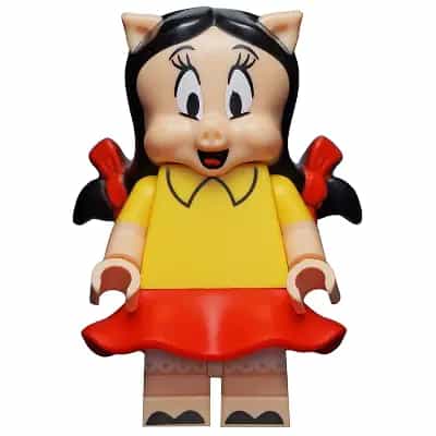 Petunia Pig, Looney Tunes (Minifigure Only without Stand and Accessories)