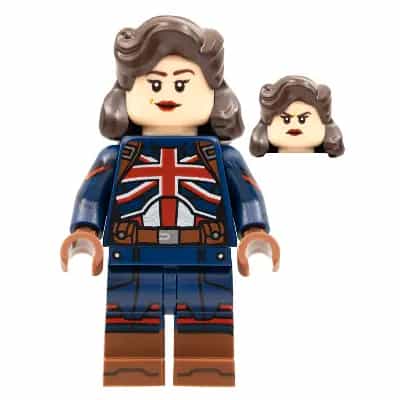 Captain Carter, Marvel Studios, Series 1 (Minifigure Only without Stand and Accessories)