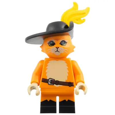 Puss in Boots, Shrek (Minifigure Only without Stand and Accessories)